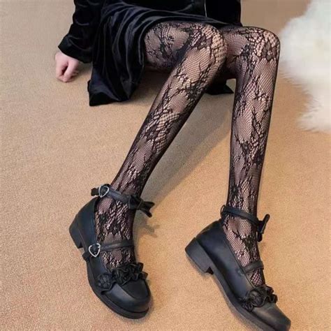 Bas R Sille T Kawaii Pour Filles Collants Lolita Sexy Design Dessin