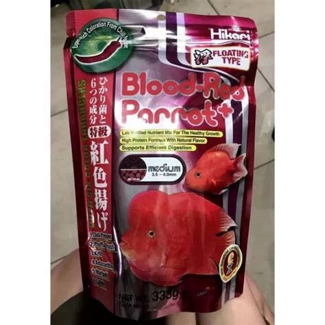 Jual Hikari Blood Red Parrot Pakan Ikan Makanan Ikan Shopee Indonesia