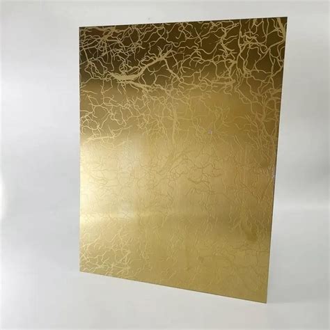 Metal Etched Stainless Steel Sheets With Factory Price China