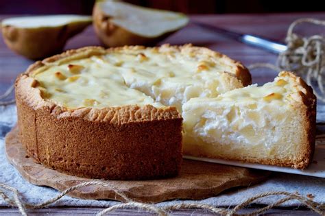 Crostata Morbida Ricotta E Pere Dolci Ricette Di Pietro