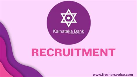 Karnataka Bank Recruitment Probationary Officers