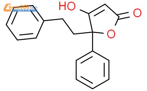 852532 50 4 2 5H Furanone 4 hydroxy 5 phenyl 5 2 phenylethyl CAS号