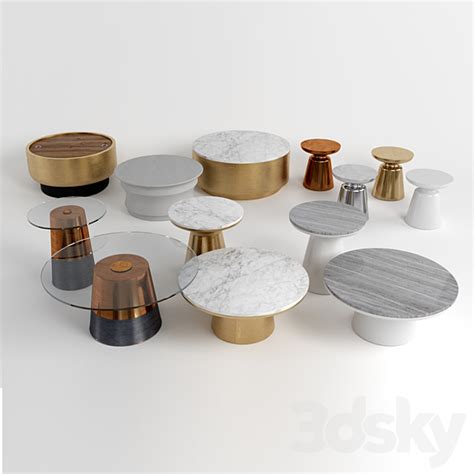 Tables West Elm Table 3d Models