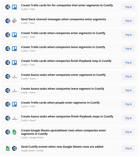 Zapier And Custify Customer Success Integrations