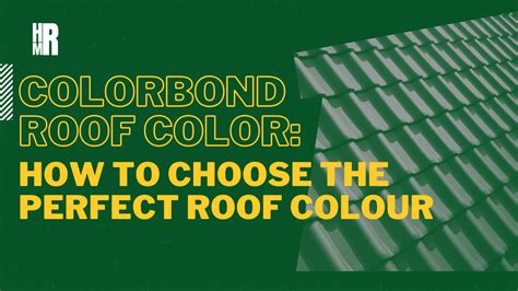 Colorbond Roof Color Choosing The Right Color Heavy Metal Roofing