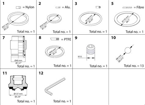 148B6158 Kit de renovação SVA S ST LT HS 150 6 Danfoss Loja Virtual