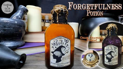 Forgetfulness Potion Sorcerers Stone Color Changing Potion Diy