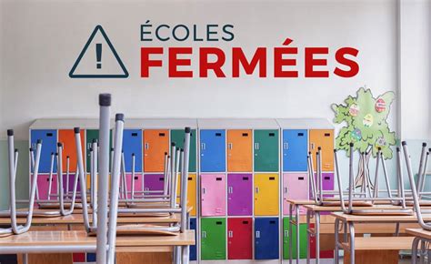 Possible fermeture des écoles en début de semaine prochaine VIVA MÉDIA