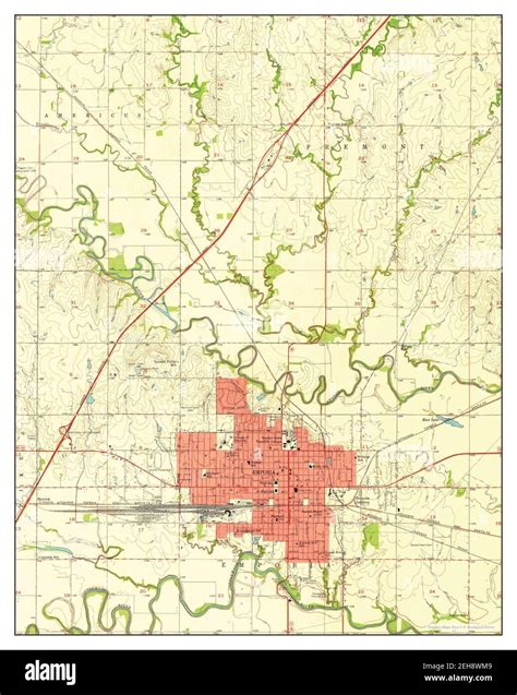 Emporia kansas map Cut Out Stock Images & Pictures - Alamy