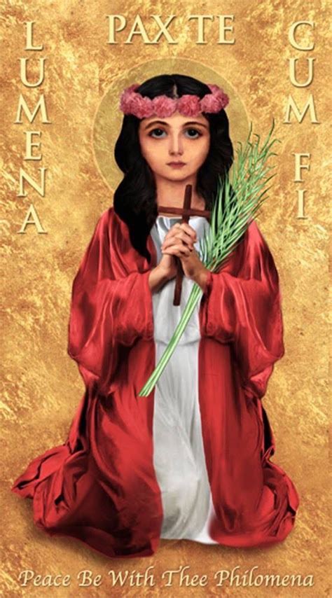 Saint Philomena Santos Padroeiros Imagens Religiosas Santos Da