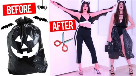 Diy Trash Bags Halloween Costumes Baddie Edition Youtube