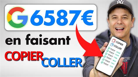 Gagner De L Argent En Faisant Copier Coller Je Teste Pour Vous