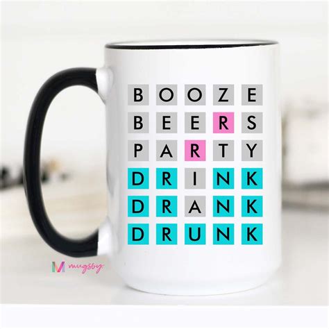 Wordle, Wordle Game, Wordle Mug, Wordle Cup, Funny Wordle, Custom ...