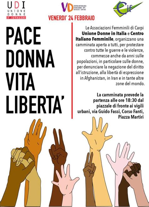 Pace Donna Vita Libertà Parrocchia San Giuseppe Carpi