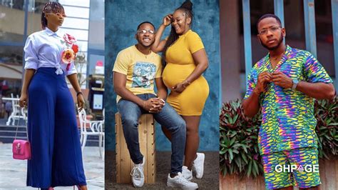 Photos Of Yolo Actor Cyril And His Baby Mama Eyram With A Baby Bump