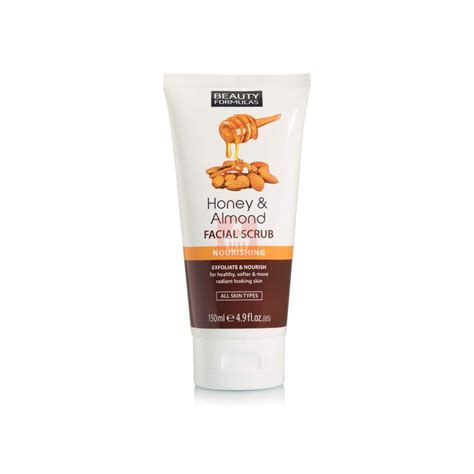 Beauty Formulas Nourishing Honey And Almond Facial Scrub 150m