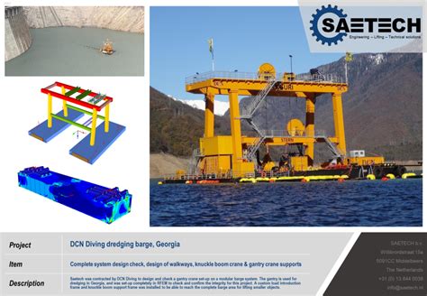 2027 Dredging barge design - Saetech