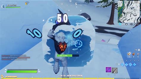 Where To Open Frozen Loot Search Ice Boxes FORTNITE WINTERFEST