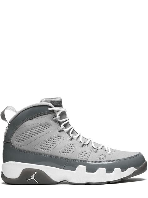 Jordan Air Jordan 9 Retro Cool Grey Sneakers Farfetch