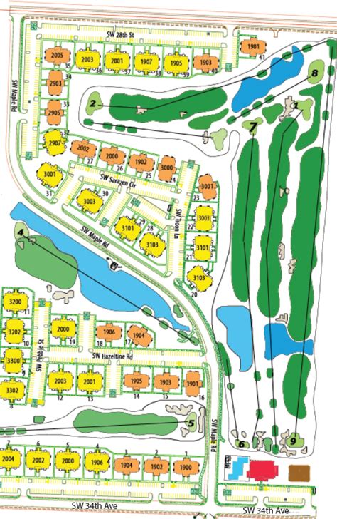 Course Layout - The Links at Rainbow Curve Golf & Country Club