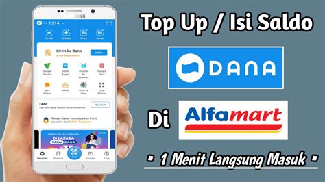 Cara Top Up Dana Di Alfamart Terbaru Cara Isi Saldo Dana Lewat