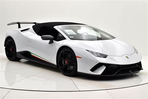 New 2019 Lamborghini Huracan LP640 4 Performante Spyder For Sale