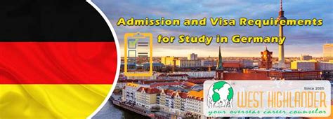 Admission and Visa Requirements for Study in Germany