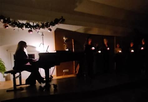 Weihnachtliches Konzert Der Gesang Harfeklassen Musikschule Wieselburg