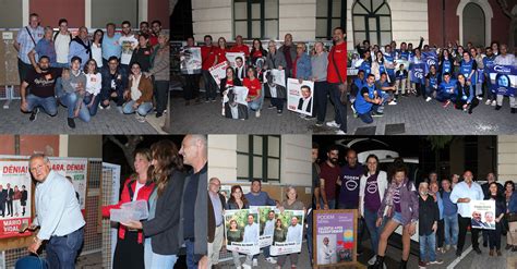 Arranca la carrera a las urnas los candidatos llenan Dénia de carteles