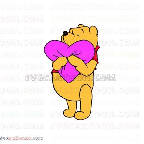 Bear Winnie The Pooh 8 Svg Dxf Eps Pdf Png