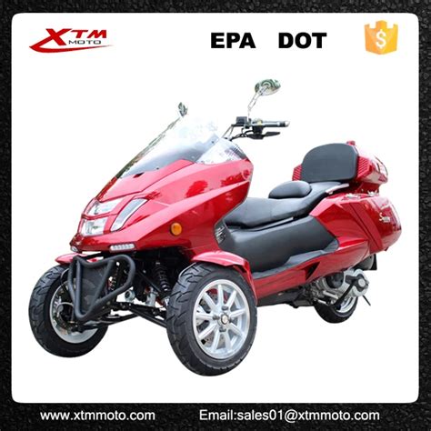 300cc 3 Wheel Trike Gas Scooter With Epa & Dot - Buy Trike Gas Scooter ...