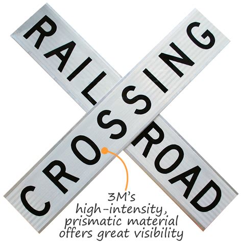 Railroad Crossing Sign - R15-1, SKU: X-R15-1