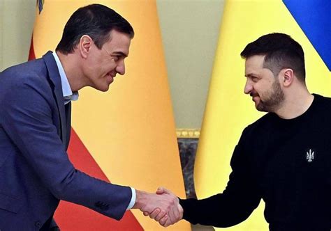 La Visita De Pedro S Nchez A Kiev En Im Genes