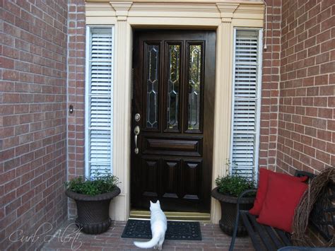 Curb Alert Updating Your Homes Curb Appeal Front Door Refinishing