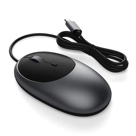 Проводная компьютерная мышь Satechi C1 USB-C Wired Mouse (ST-AWUCMM ...