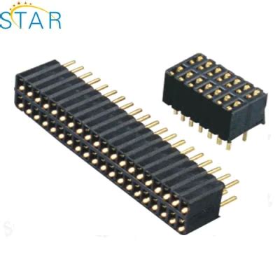 Pin Header Customized Pin Double Row Pin Header Mm Ic Socket