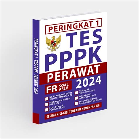 Jual Buku PPPK PERAWAT 2024 Soal PPPK BIDAN 2024 FULL SOAL