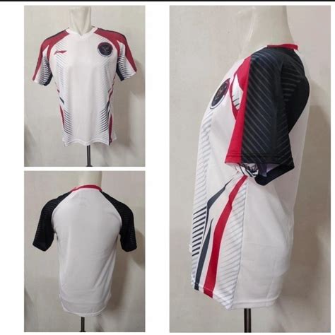 MERAH PUTIH Jersey BADMINTON OLIMPIADE TOKYO 2020 Red White