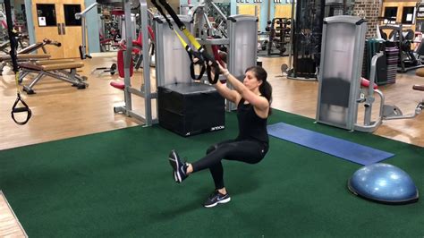 Trx Single Leg Squat How To With Video And Form Cue The Fitnessista