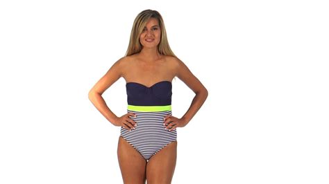 Splendid Malibu Stripe Underwire One Piece Youtube