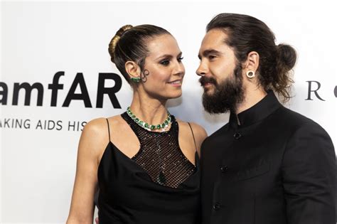 Photo Heidi Klum Et Son Compagnon Tom Kaulitz People Au Me Amfar