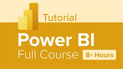 Power BI Full Course Tutorial 8 Hours YouTube