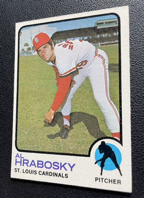 Topps Al Hrabosky Nm Mt No Creases Cardinals High End Set