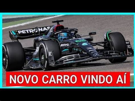 W14 B JÁ ESTÁ NOS TÚNEIS DE VENTO PARA TESTES MERCEDES F1 F1 2023