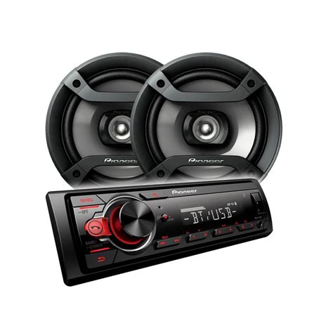 Pioneer MXT S216BT Digital Media Receiver 6 200watt Coaxial Speakers