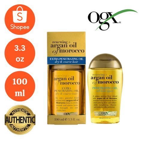 Ogx Renewing Argan Oil Of Morocco Penetrating And Extra Penetrating Oil