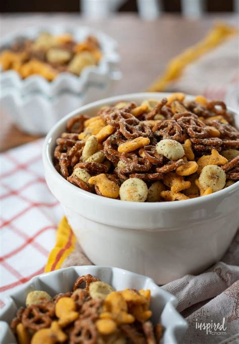 The Ultimate Ranch Pretzel Snack Mix Recipe