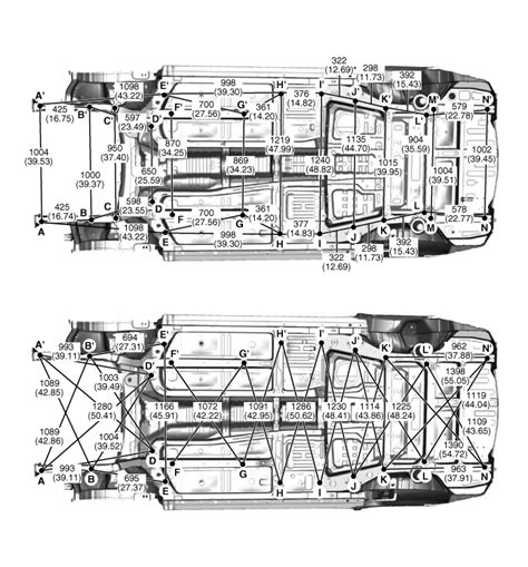 Kia Sorento Under Body 4WD Body Dimensions Body Interior And