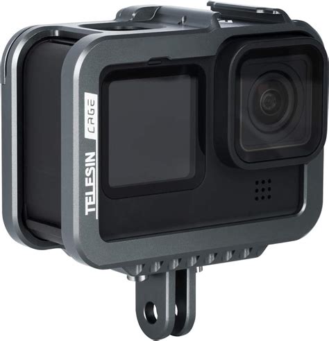 TELESIN Aluminum Protective Case Compatible For GoPro Hero 9 Black