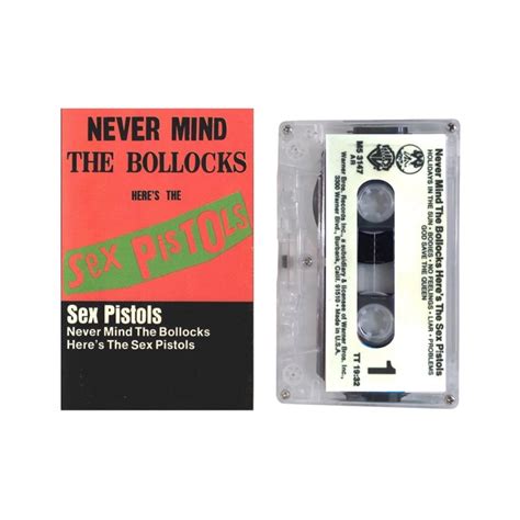 Jual Kaset Pita Sex Pistols Never Mind The Bollocks Album Shopee